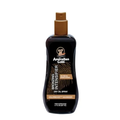 Afbeelding van Australian Gold Zonnebrand Bronzing Dry Oil Spray Zonnebrandcrème zonder SPF 237 ml Zonnespray