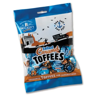 Afbeelding van Salted Caramel Toffees 12 x 150 Gram