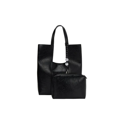 Afbeelding van usha 2IN1 SET Shopper, Dames, Maat: One Size, Black
