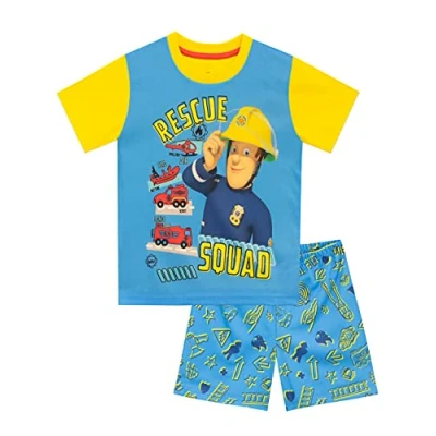 Afbeelding van Fireman Sam Jongens Pyjama&#039;s Blauw 92