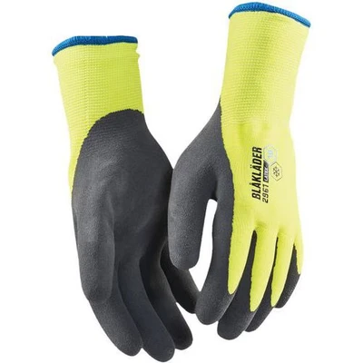 Afbeelding van Blaklader Werkhandschoen Ambacht gevoerd latex gecoat 2961 1451 High Vis Geel 7