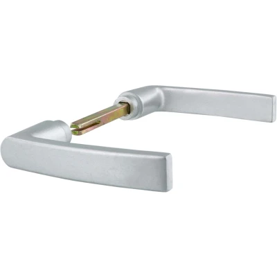 Afbeelding van Losse deurklink Starx Blok (Aluminium)
