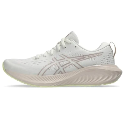 Afbeelding van Asics Gelexcite 10 Hardloopschoenen voor op de weg, Dames, Maat: 44, Cream/neutral pink Textiel/ synthetisch