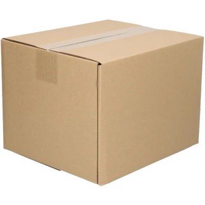 Afbeelding van 20x Verzenddoos 260 x 220 130 mm met rilijnen E golf (± 1,5 mm) Karton Universele verzenddozen