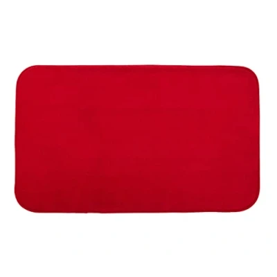 Afbeelding van Gözze Premium antislip badmat, RIO, 100% microvezel, 50 x 70 cm Rood