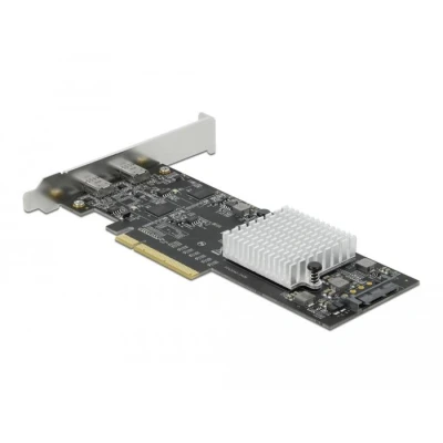 Afbeelding van Delock PCI Express x8 Karte zu 2 x extern SuperSpeed USB 20 Gbps (USB