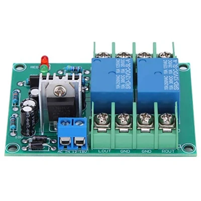 Afbeelding van Hyuduo Digitale versterker Speaker Module Board, Bescherming Printplaat, 10A Dc12 18V Dual Channel Power On Mute Delay Component, Zoemer en luidspreker