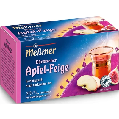 Afbeelding van Messmer Turkischer Apfel Feige 20x 2.50gr (10 Stuks)