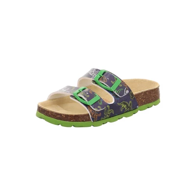 Afbeelding van Superfit jongens voetbed pantoffels, blauw, meerkleurig 8150, 29 EU