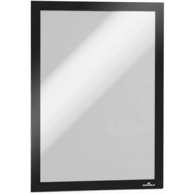 Afbeelding van Durable 487201 Infokader Duraframe (A4, zelfklevend met magnetische sluiting) 2 stuks, zwart