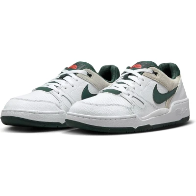 Afbeelding van Nike Full Force Low Sneakers Mannen Maat 41 Wit/Donkergroen