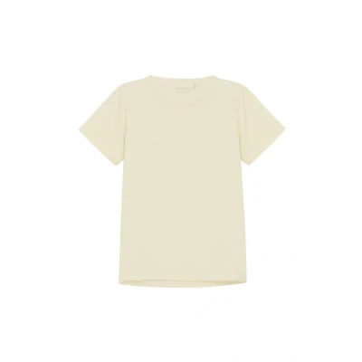 Afbeelding van Minymo Tshirt basic voor kinderen, Maat: 116, White