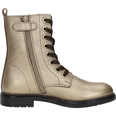 Afbeelding van Sub55 Veterschoen hoog Goudkleur Maat 38