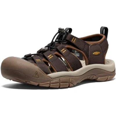 Afbeelding van KEEN Newport H2 Watersandalen voor heren, gesloten teen, Java Goudgeel, 42.5 EU