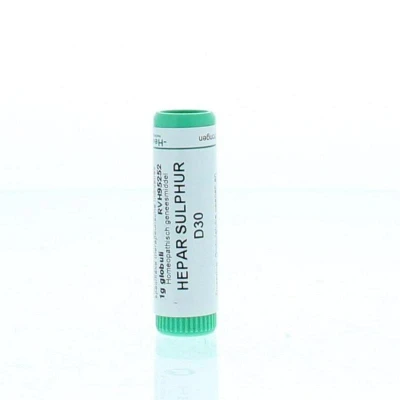 Afbeelding van Homeoden Heel Hepar Sulphur D30, 1 gram