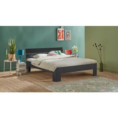 Afbeelding van Beter Bed Fresh 400 Bedframe met Hoofdbord 140x210 cm Antraciet