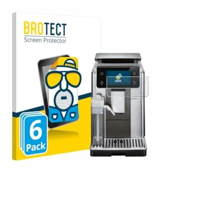 Afbeelding van BROTECT Screenprotector voor DeLonghi PrimaDonna Aromatic ECAM630.75.TSM Folie Beschermfolie matte (6 Stuks)