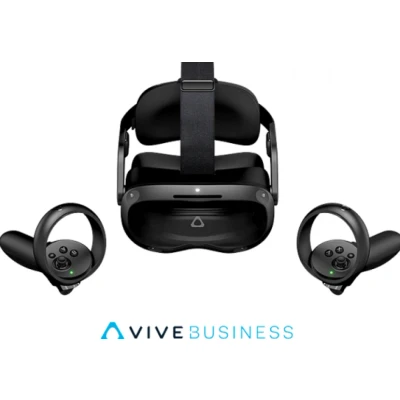 Afbeelding van HTC VIVE Focus 3 VR Bril Inclusief Controllers Systeem voor @ 90 Hz USB C Business Edition