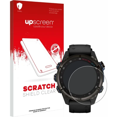 Afbeelding van upscreen Screenprotector voor Garmin Descent Mk3i (43 mm) Folie Beschermfolie transparant