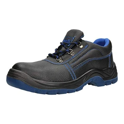 Afbeelding van Fuzzio Reis Veiligheidsschoenen voor heren, werkschoenen met schoenveters, blauw, 44 EU