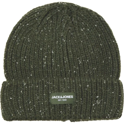 Afbeelding van Jack &amp; Jones Heren Muts JACCLIFF Beanie Kombu Green