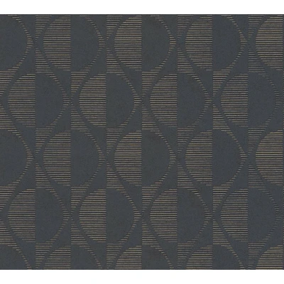 Afbeelding van AS Creation Pop Style 37478 1 374781 Zwart / Goud