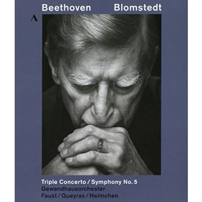 Afbeelding van Gewandhausorchester Leipzig, Herbert Blomstedt Beethoven: Triple Concerto Symphony No.5 (Blu ray)