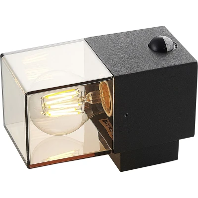 Afbeelding van Lucande Keke buitenwandlamp met sensor