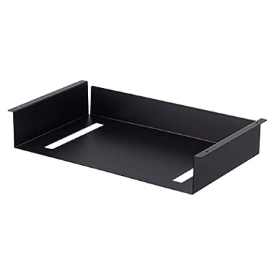 Afbeelding van Yamazaki Opbergbak Tower Ondertafelplank Zwart 44x24,5x7cm