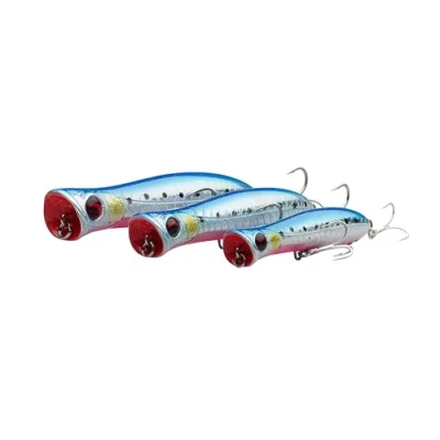 Afbeelding van Savage Gear Gravity Popper Floating Black Mullet 13cm (40g)