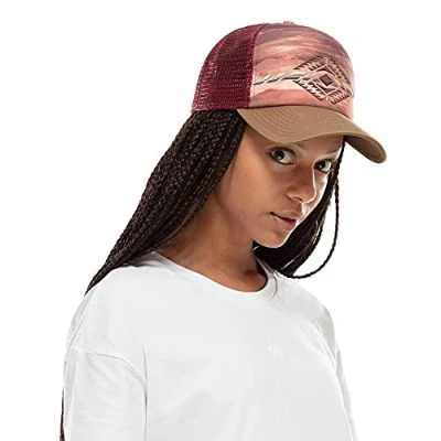 Afbeelding van Buff Unisex&#039;s Sykora Trucker Cap, Maroon, L/XL