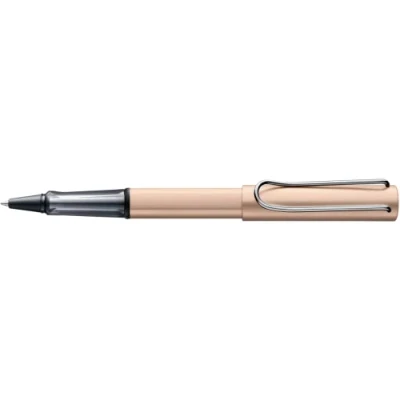 Afbeelding van LAMY AL star Rollerball 350 praktische rolpen van aluminium in de kleur Cosmic geanodiseerd met transparant handvat rollervulling M 63 zwart lijnbreedte 1 stuk (1 stuk)