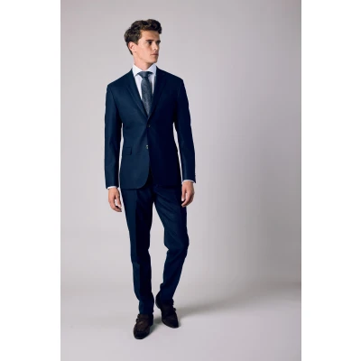 Afbeelding van Jac Hensen Colbert MIX Match Colbert, Heren, Maat: 53, Blauw
