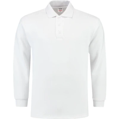 Afbeelding van Tricorp Polosweater Casual Wit Maat XL