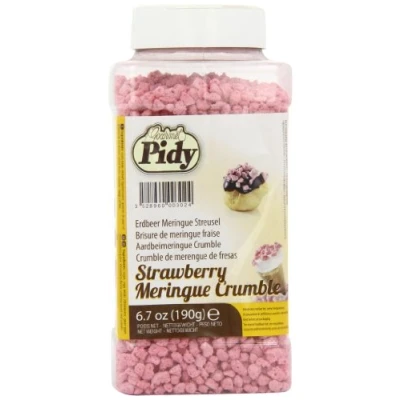 Afbeelding van Pidy Crumble Meringue Aardbei 190 gram