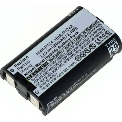 Afbeelding van Batterij voor Panasonic HHR P104 NiMH ON2197
