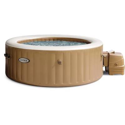 Afbeelding van Intex PureSpa Bubble Massage Opblaasbare Spa 4 Personen Kleurloos Zwembaden &amp; Accessoires