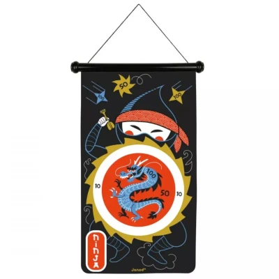Afbeelding van Janod magnetisch dartspel ninja