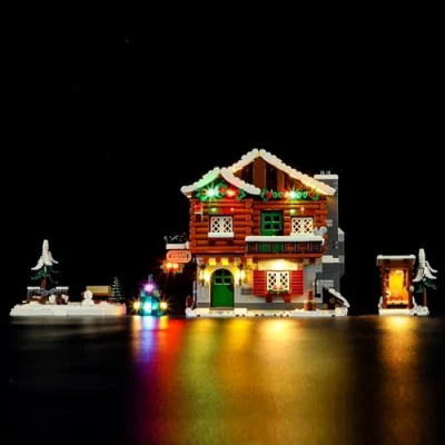 Afbeelding van YEABRICKS Ledlicht voor Lego 10325 Icons Almhut bouwstenen model (Lego set niet inbegrepen)