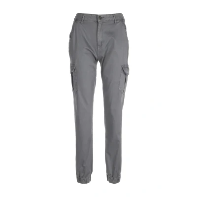 Afbeelding van Urban Classics HIGH Waist Cargobroek, Dames, Maat: 26, Lightshadow