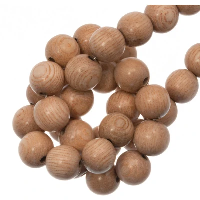 Afbeelding van Houten Kralen (10 mm) Rosewood (41 stuks)