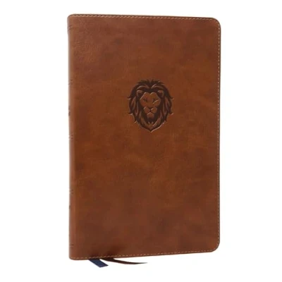 Afbeelding van Nkjv, Thinline Bible Youth Edition, Leathersoft, Brown, Red Letter Comfort Print: Holy Bible, New King James Version