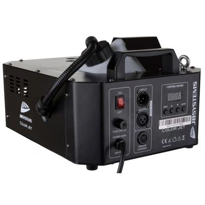 Afbeelding van JB Systems COLOR JET Powerful vertical fogger with 6pcs 3Watt RGB LED’s