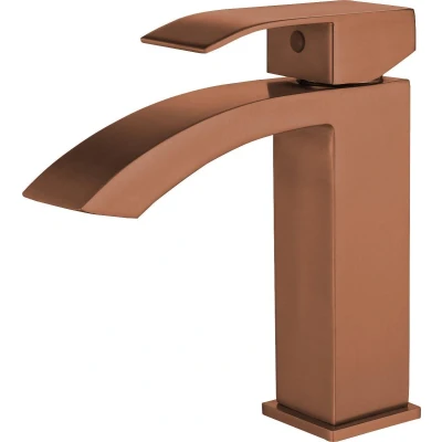 Afbeelding van Wastafel Mengkraan Allibert Cabernet 15x4,2 cm Koper