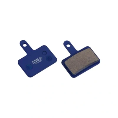 Afbeelding van BBB Cycling DiscStop Remblokken Schijfremblokken Compatibel met Shimano Deore Schijfremmen Blauw BBS 53
