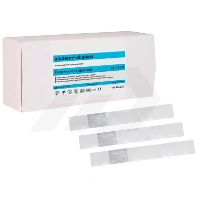 Afbeelding van Sohngen Aluderm Vingerpleisters 12x2cm (100 Stuks)