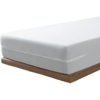 Afbeelding van Savel Matrashoes 140x190/200 cm Microvezel Badstof Met Rits Gecertificeerd Oeko Tex 30 Hoog