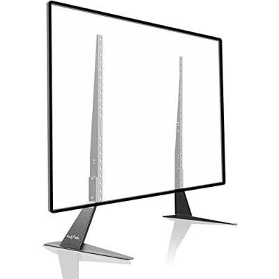 Afbeelding van Suptek Universele tv standaard, beenvervanging voor de meeste 22 65 inch LCD/LED/OLED/Plasma tv&#039;s, verstelbare tafelpoten plat en gebogen scherm, VESA tot 800 x 400 mm, capaciteit 50 kg