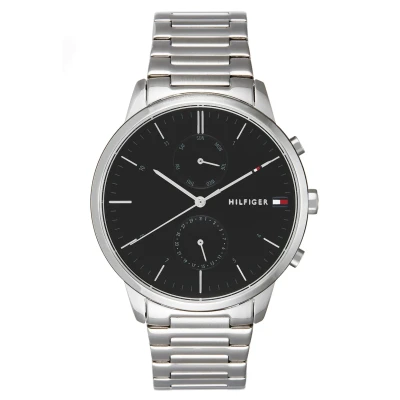 Afbeelding van Tommy Hilfiger Watch Chronograaf silvercoloured, Heren, Maat: One Size, Silver coloured