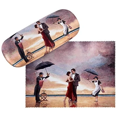Afbeelding van VON LILIENFELD Brillenetui Brillenkoker Stabiele Theo Michael: Hommage to the Singing Butler Reinigingsdoek Glasses Case